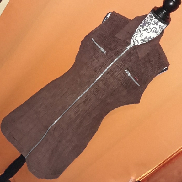 Clearance!  Corduroy Dress. - Picture 2 of 8